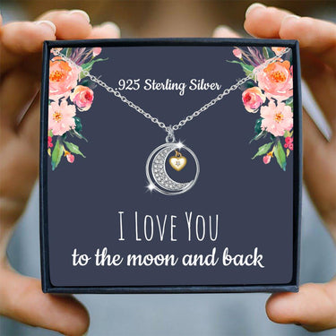I Love You to the Moon & Back Necklace - Love You This Much